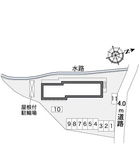 ★手数料０円★高崎市下小塙町 月極駐車場